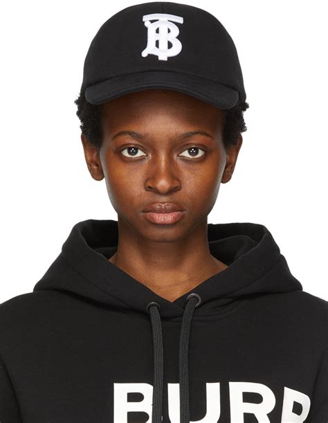 burberry baseball cap button strap|Cotton Blend Baseball Cap in Black .